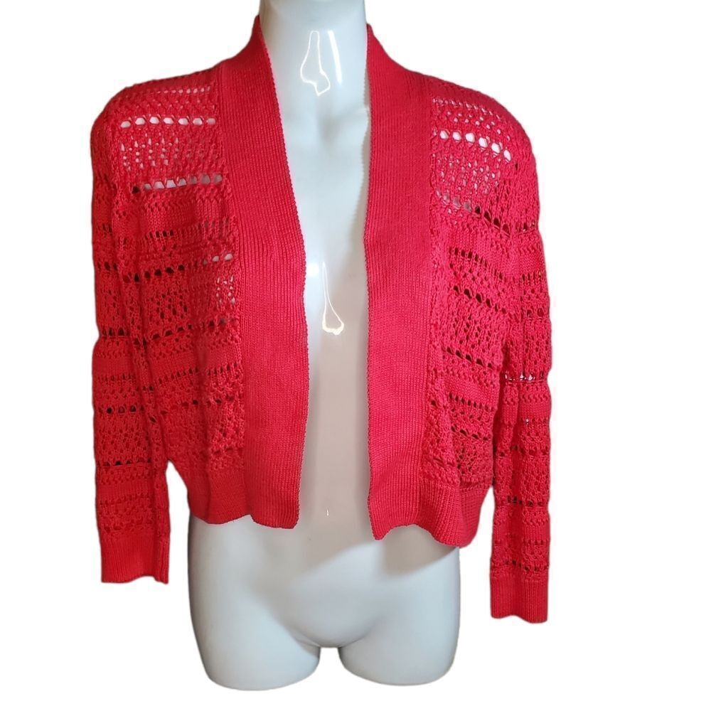 89TH & MADISON open knit sweater S